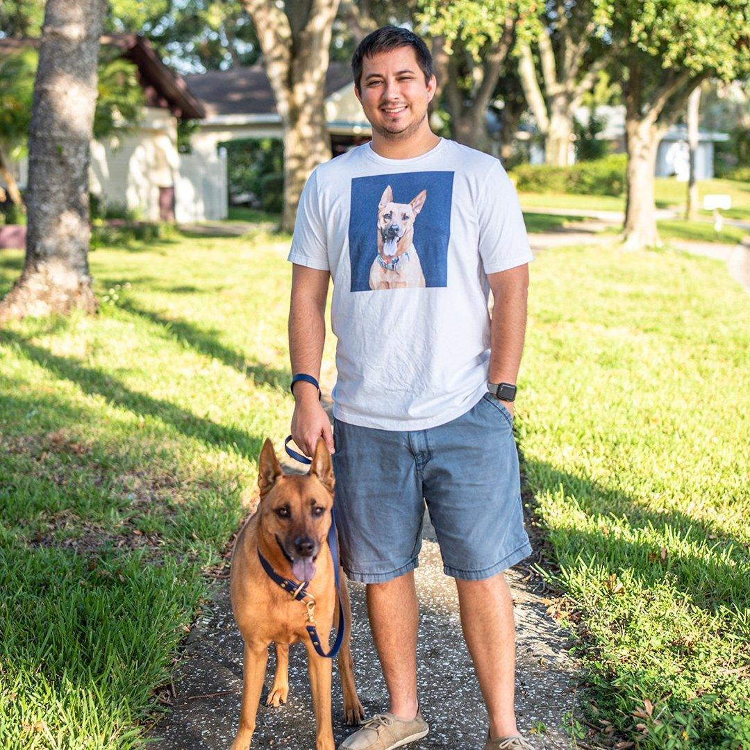 Men's Custom Pet T-Shirt