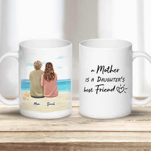 Beach Sand Custom Printed Mothers Day Coffee Mug