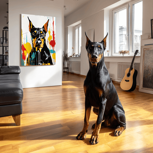 Abstract Style - Dog Portrait